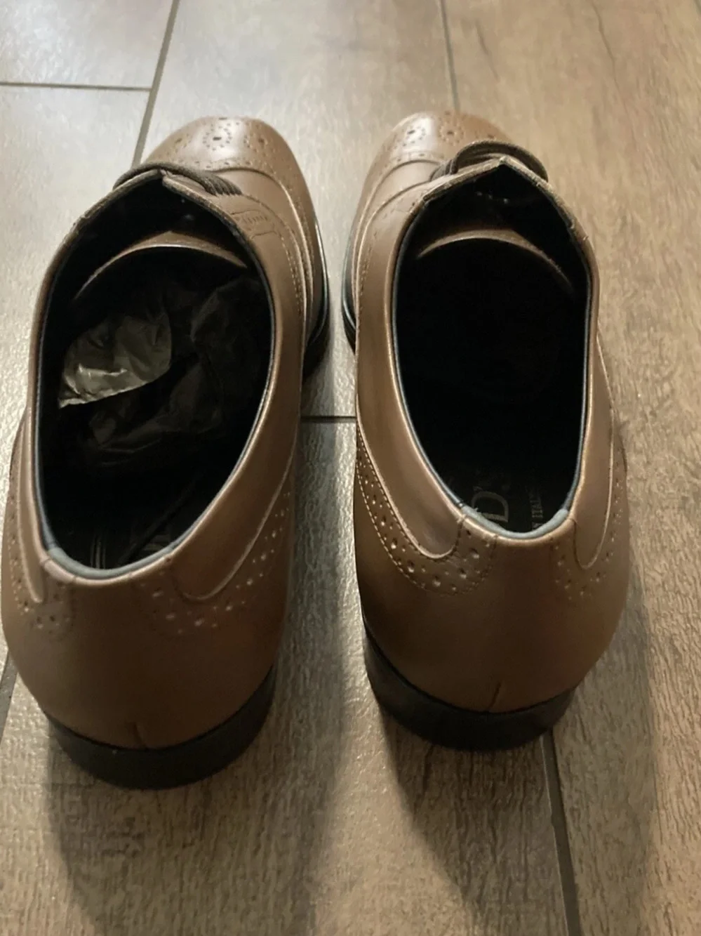 TOD’S Men Bucature Fondo Cuoio RP Brown Sz 6